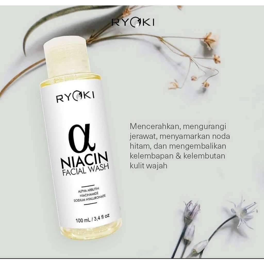 Ryoki Niacin Facial Wash Original BPOM