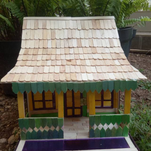 Miniatur Rumah adat betawi koleksi | Shopee Indonesia