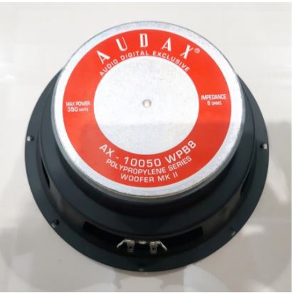Original AUDAX 10050 SPEAKER 10 INCH WOOFER AUDAX AX 10050 WPB8 350w