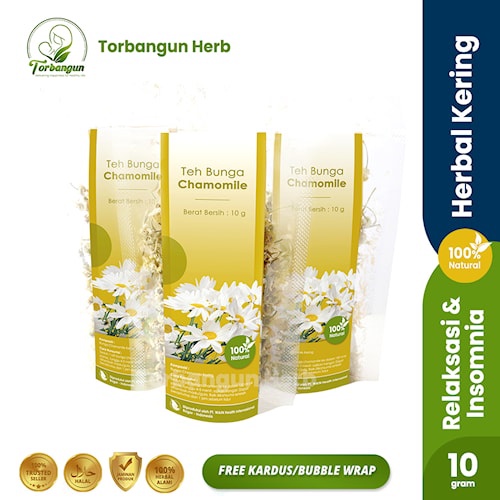 

ANTI IMSOMNIA !!! Teh Bunga Chamomile Herbal Relaksasi kaya Antioksidan