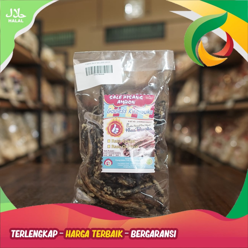 

KERIPIK PISANG SALE GAULES 250GR