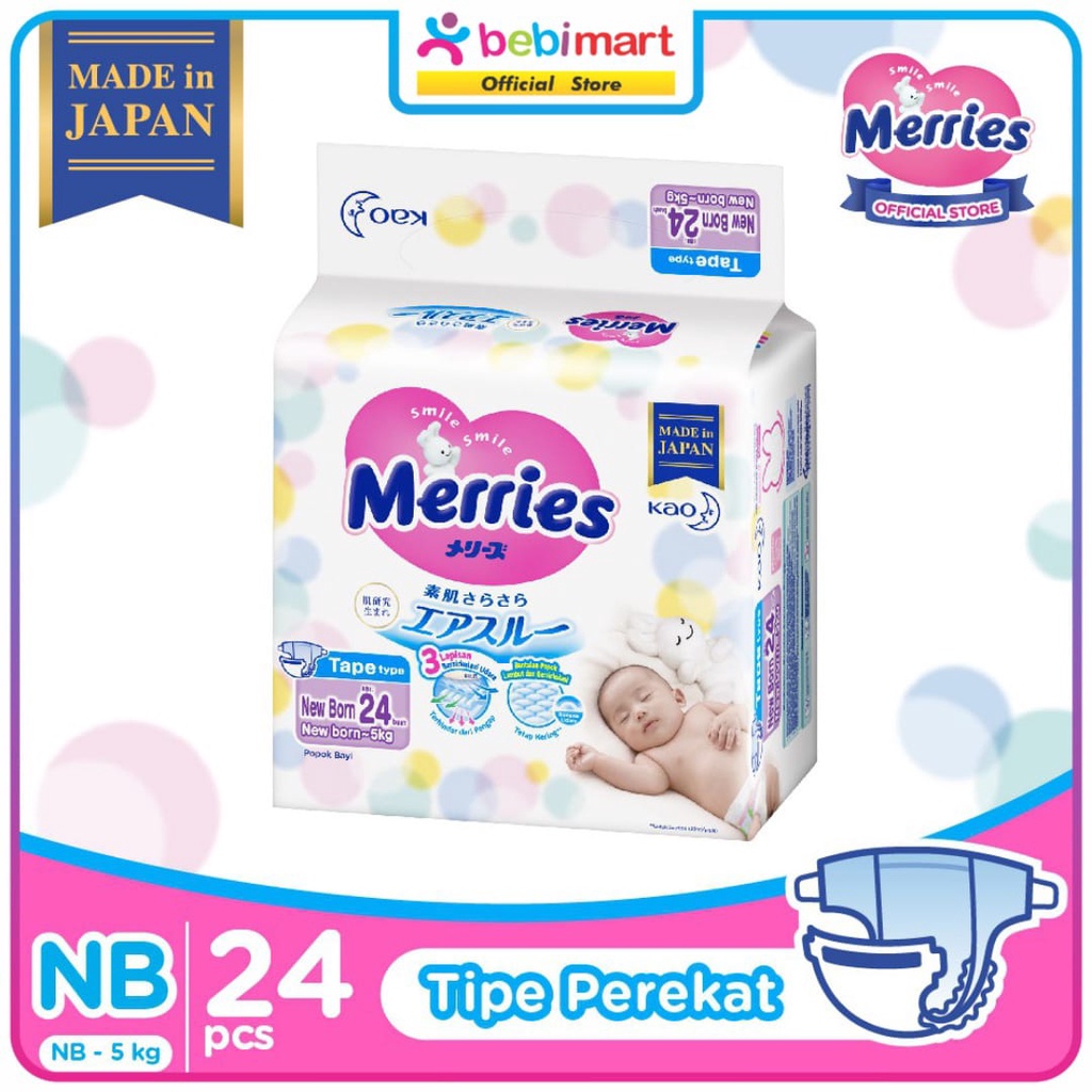 Merries Premium Newborn isi 24