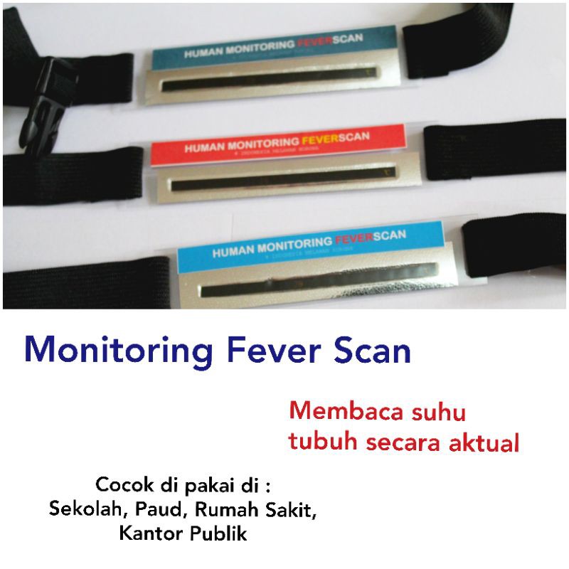 Termometer Suhu Tubuh Monitoring Fever Scan Untuk Memantau Suhu Secara Aktual