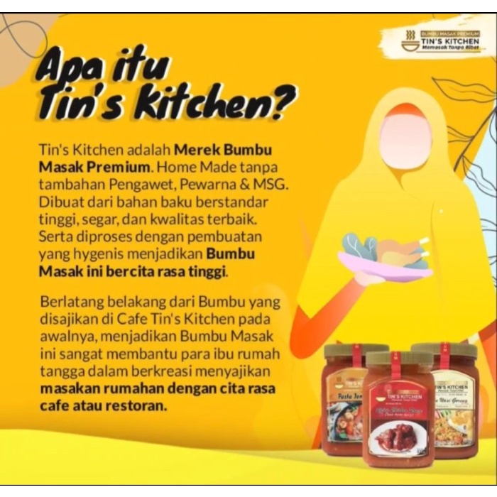 

Instan-Masak-Bumbu- Varian Bumbu Tin'S Kitchen - Paket 50K -Bumbu-Masak-Instan.