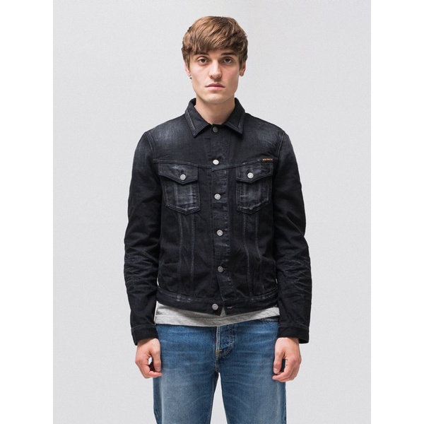 Nudie Jeans Billy Black Rebel Denim Jacket