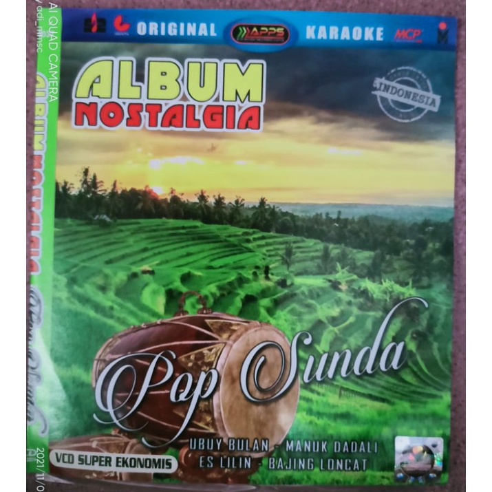 VCD original album nostalgia pop Sunda