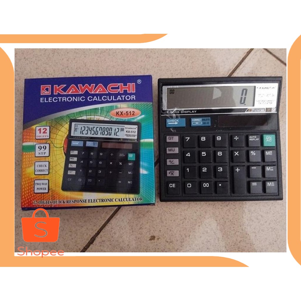 

Promo limited stock Kalkulator KAWACHI KX 512 20DEZ Murah