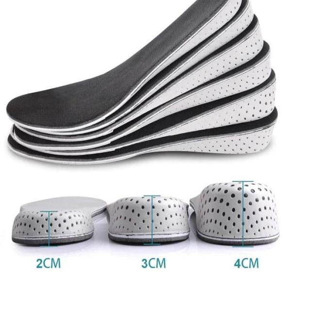 ✺ Sol Insole Sepatu Alas Sepatu Penambah Tinggi Badan Pria Wanita ✤