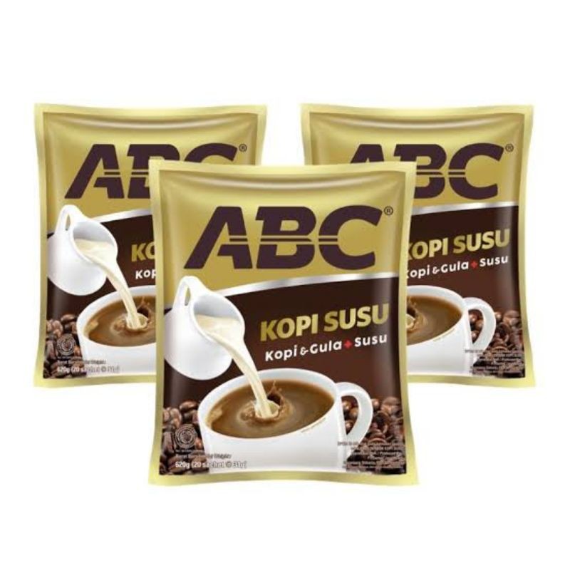 

MINUMAN KOPI ABC SUSU ISI 10SACHET