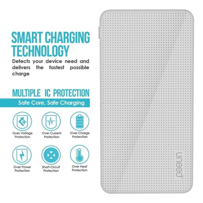 New Powerbank Uneed Mosaic Mozaic 10000 Mah Garansi Resmi - Xiaomi