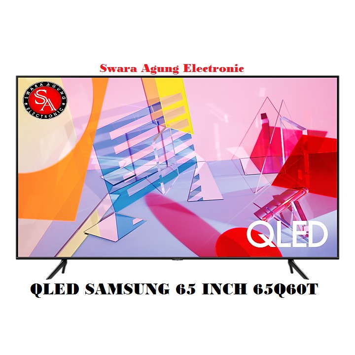 Led QLED Smart TV Samsung Type: 65Q60T (Khusus Daerah Medan)