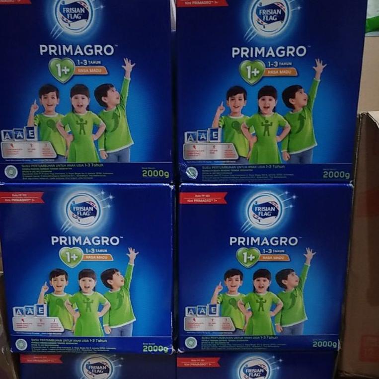 

FRISIAN FLAG PRIMAGO 123 dan 456 Rasa Vanilla Madu 2000 gram (2Kg) RFD4783