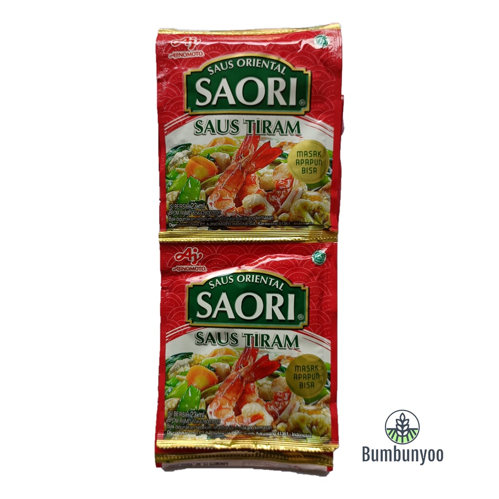 

Saori Saus Tiram | Ukuran 22 ml (Sachet )