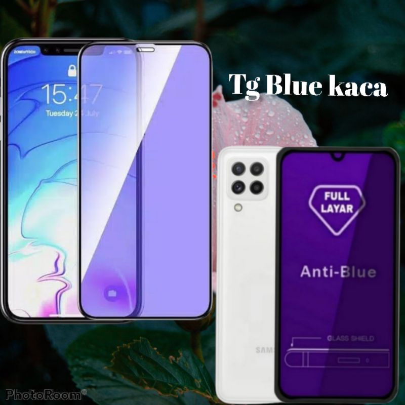 TG 10D FULL BLUE ANTI RADIASI Y12/V15/V7/Y17/TG RADIASI VIVO