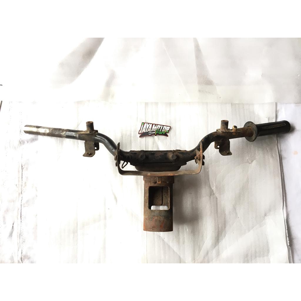 STANG SETANG STIR SETIR ASSY SET DUDUKAN PANGKON HONDA A800 A 800 ASTREA 800 ASDAP ORIGINAL SECOND K