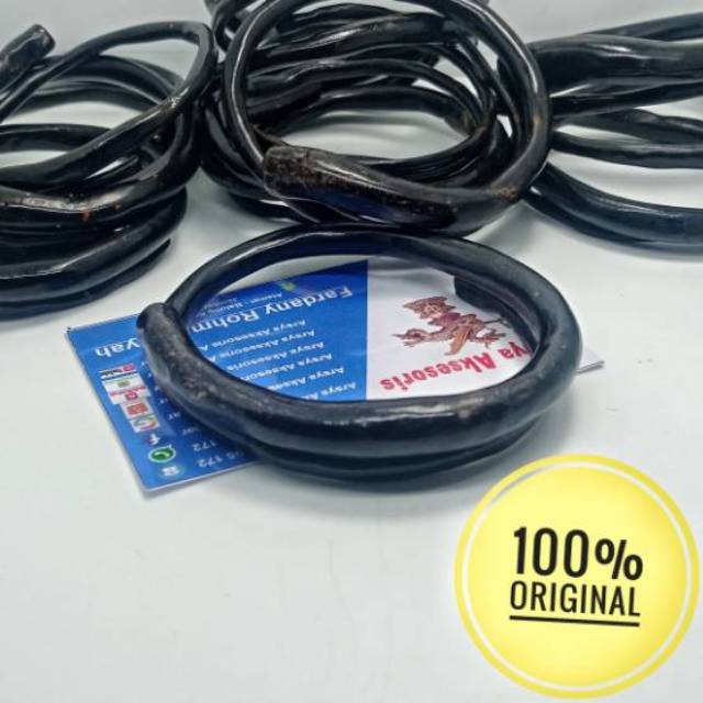 GELANG AKAR BAHAR HITAM SIZE KANTORAN