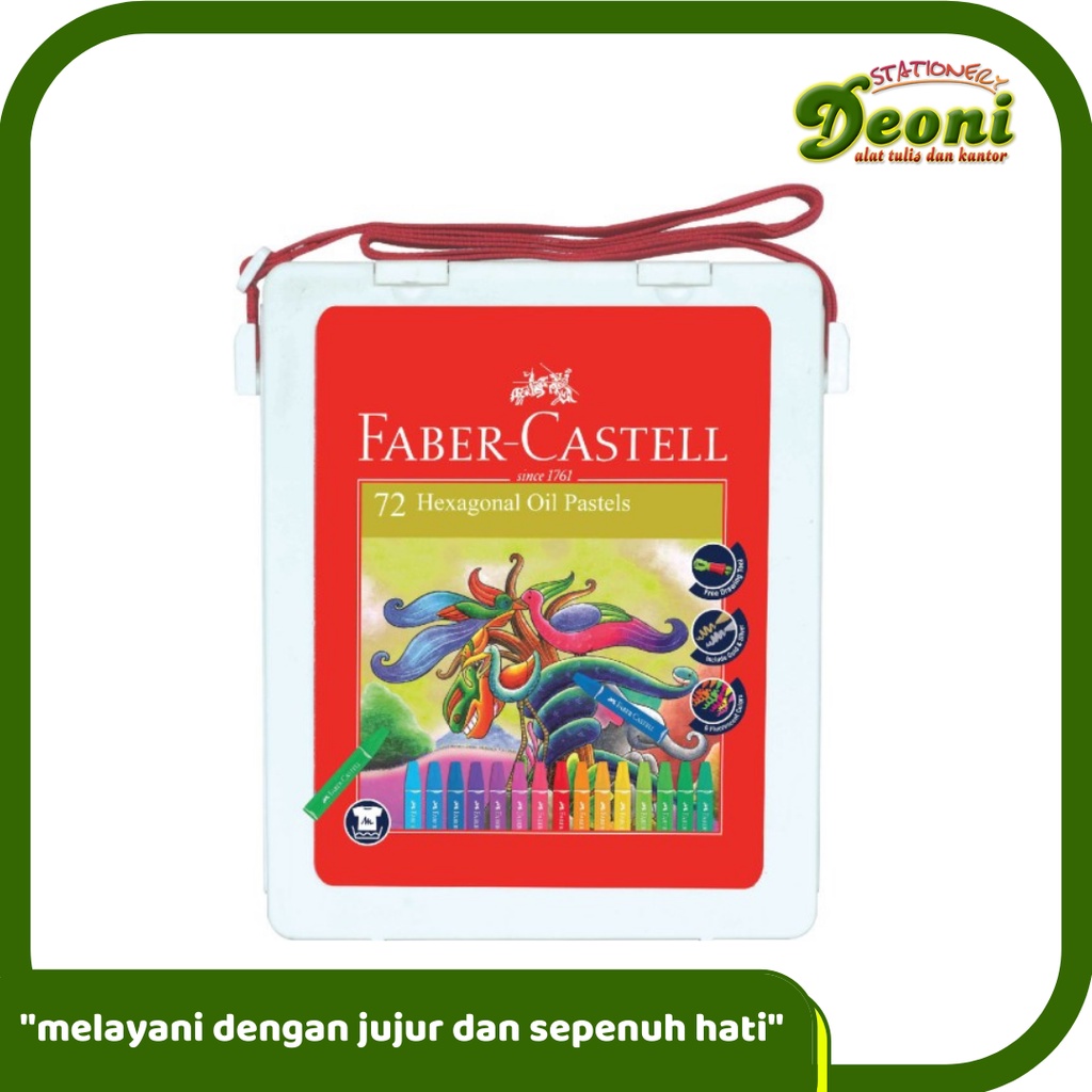 

FABER-CASTELL 72 Hexagonal Oil Pastel