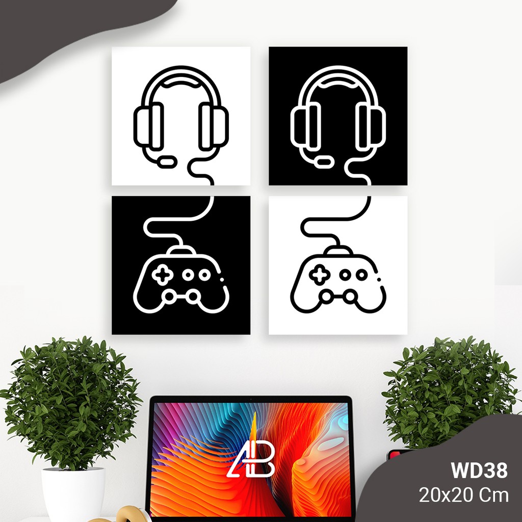 Hiasan Dinding Walldecor Gamers Game - WD38