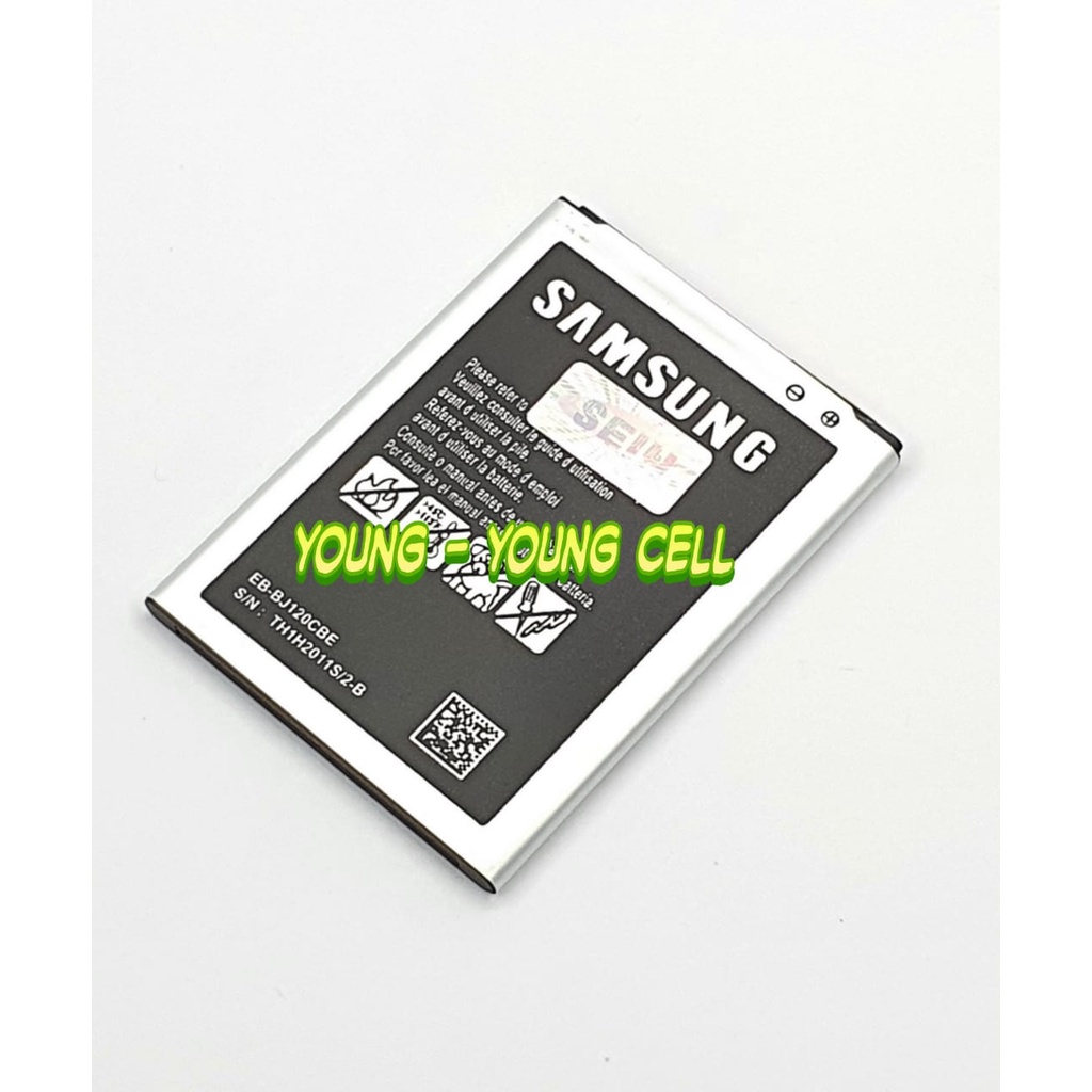 BATERAI SAMSUNG GALAXY J120 / J1 2016 / EB-BJ120CBE ORIGINAL OEM / BATRE / BATERE / BATRAI / BATREI / BATU
