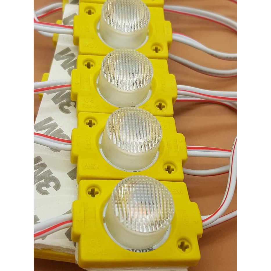 LAMPU LED MODUL 1MATA 24VOLT 1.5 WATT WATERPROOF 1 MATA 24V 24 V VOLT VARIASI MOBIL MOTOR NEON BOX