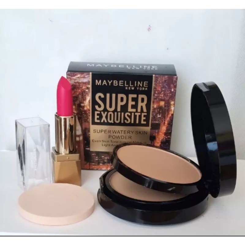 Paket Kosmetik Bedak dan Lipstik