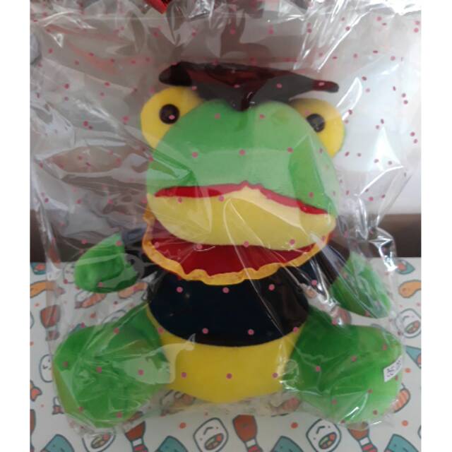 Boneka Katak Wisuda
