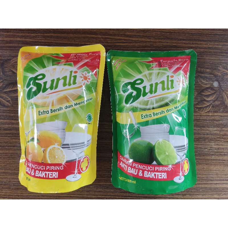 Sabun cair pencuci piring SUNLI 800ml / SUNLIGHT 755ml / WOW 900ml