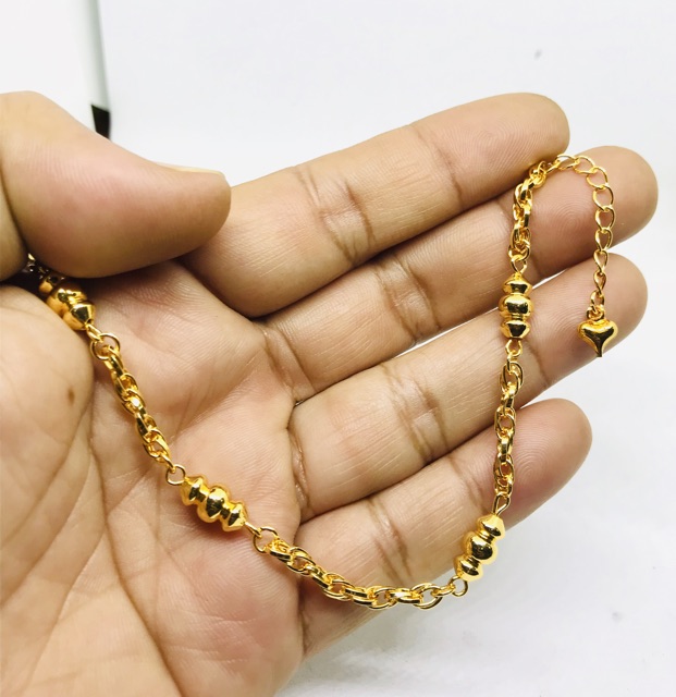 Gelang tangan wanita //perhiasan lapis emas //gelang //perhiasan pemggamti emas//