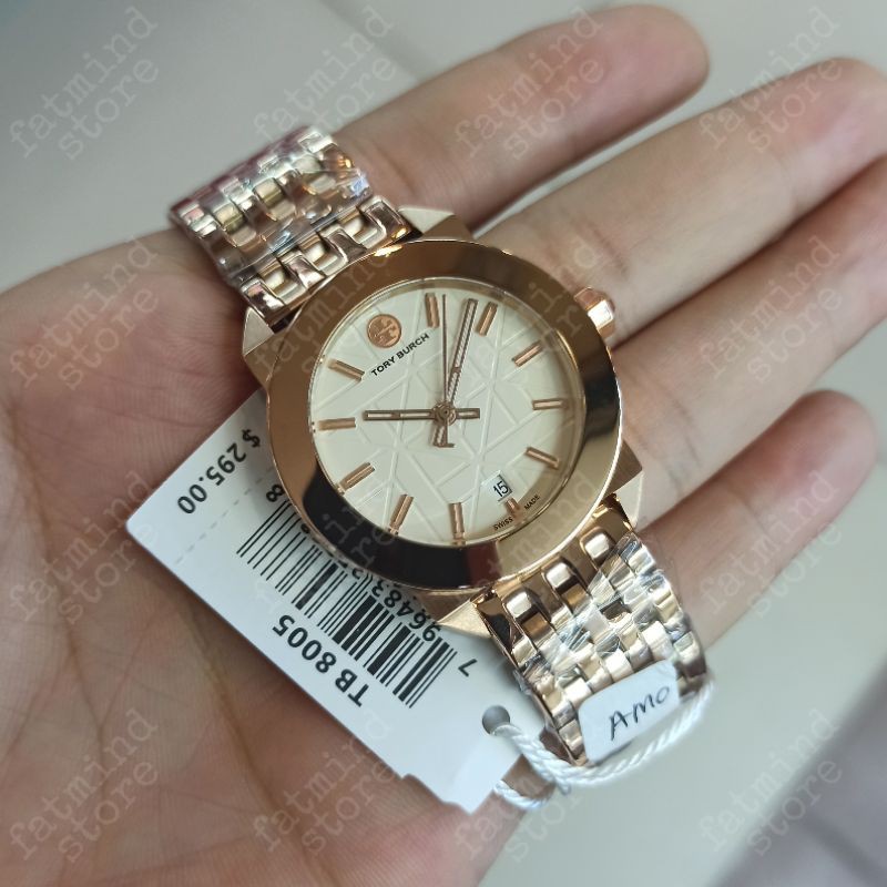 JAM TANGAN TORY BURCH ROSEGOLD SUPER GRADE