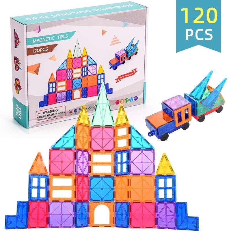 

Magnetic Tiles 120pcs