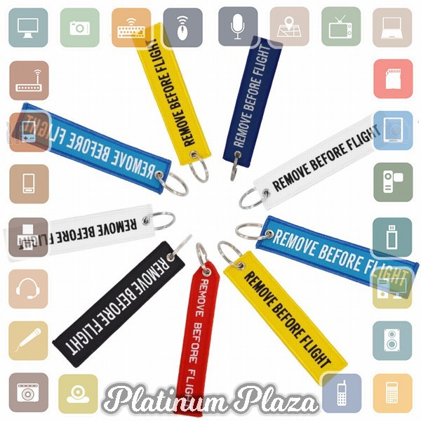 Doreen Gantungan Kunci Fashion Tag Remove Before Flight - AE120693 - Red`23BUP1-