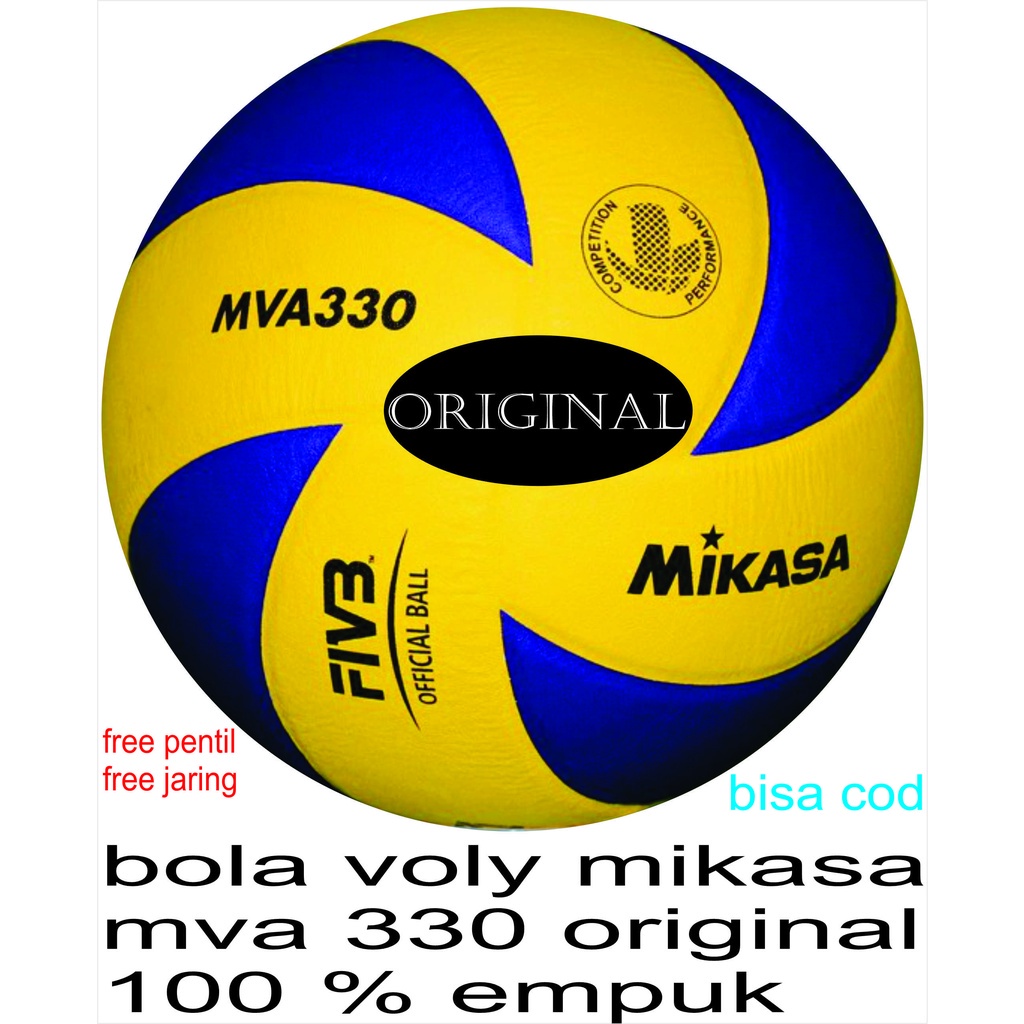 BOLA VOLLY MIKASA MVA330 ORIGINAL / BOLA VOLI MIKASA ORIGINAL 100%