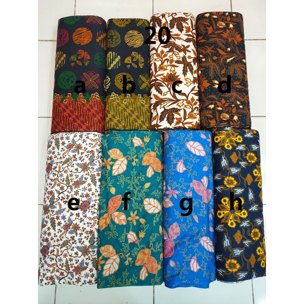 BAHAN BATIK METERAN