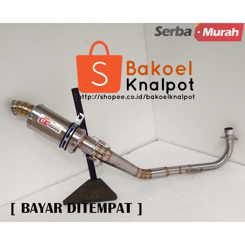 Knalpot Jupiter Z CLD C3 / Jupiter Z1 / Knalpot Vega ZR / Vega R / Knalpot Supra / Supra X 125