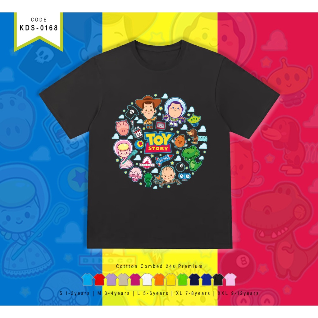 T-SHIRT / KAOS ANAK-ANAK TERMURAH BERGAMBAR TY OVAL - TERIMA CUSTOM KAOS KELUARGA