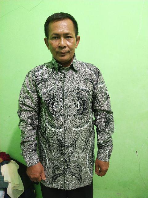 Babon Angrem Lawasan Kemeja Batik Pria Full Furing Bahan Katun Primisima Batik Solo