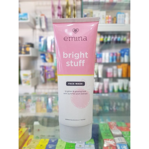 Emina Bright Stuff Face Wash 100 ml / Sabun Wajah / Sabun Emina