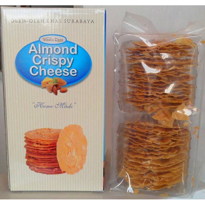 Super Promo Sby Almond Crispy Cheese Original Wisata Rasa