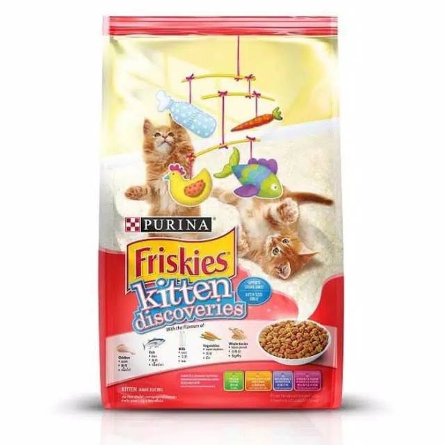 Friskies kitten discoveries 1.1kg Pakan anak kucing