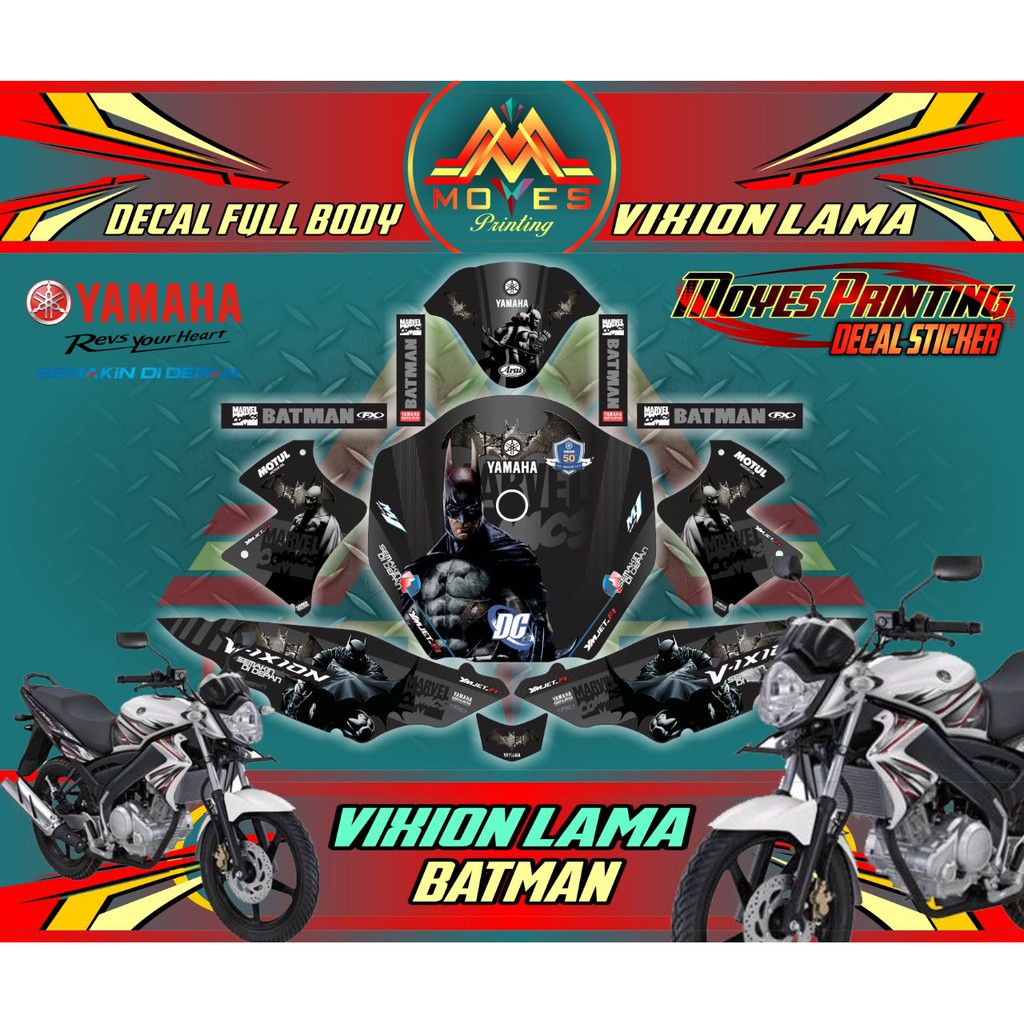 stiker motor vixion old-lama decal stiker motor vixion decal vixion lama full body