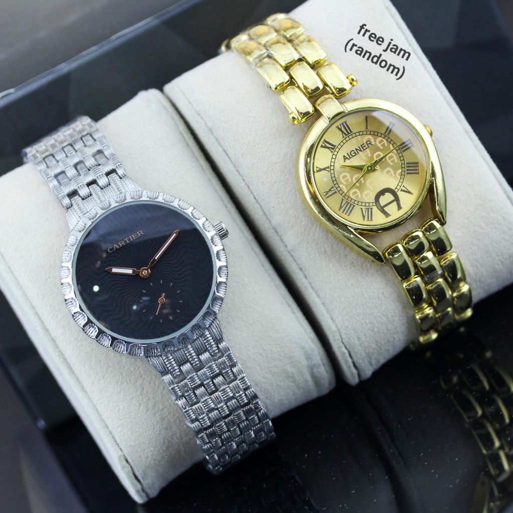 JAM TANGAN WANITA CARTIER FREE JAM TANGAN