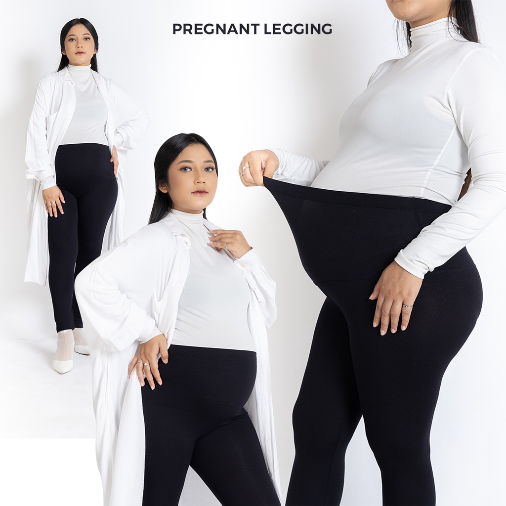 [𝐒𝐲𝐥𝐦𝐢] Legging Hamil by Sylmi Basic