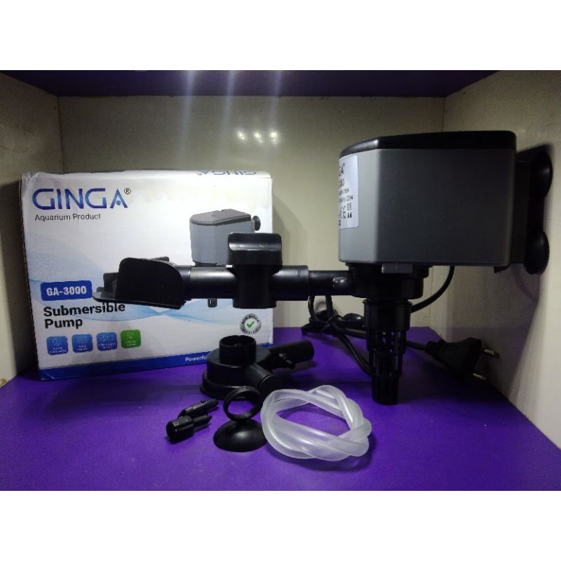 MESIN POMPA AQUARIUM GINGA GA-3000/S-STAR 3000 POWER HEADS GA-3000 POMPA AQUARIUM/KOLAM