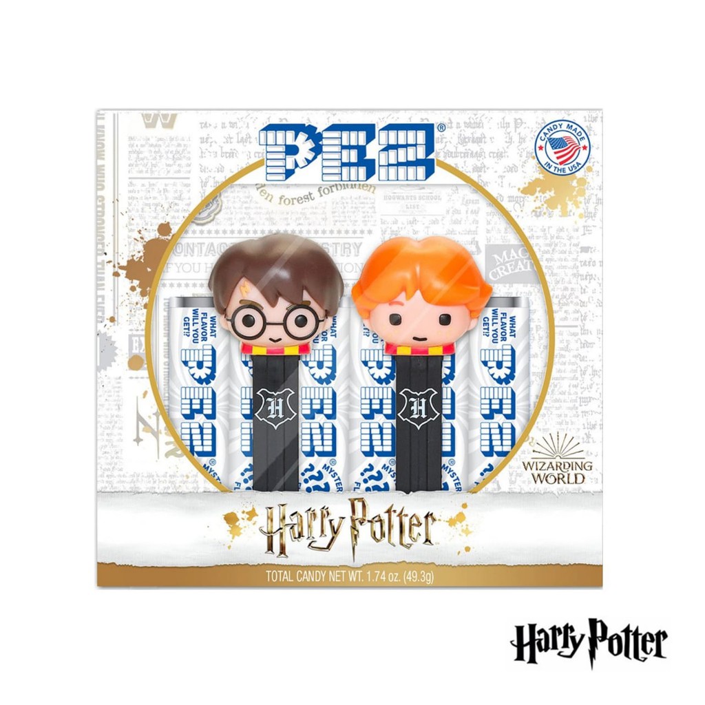 PEZ Candy Harry Potter Gift Set - Harry Potter & Ron Weasley