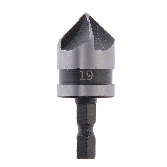 Mata Bor Flute Chamfer Countersink Drill Bit 90 Degree Hex Shank *MB13