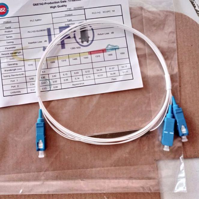 Splitter 1:2 sc upc/ Splitter 1:2 plc/splitter 1:2 sc upc