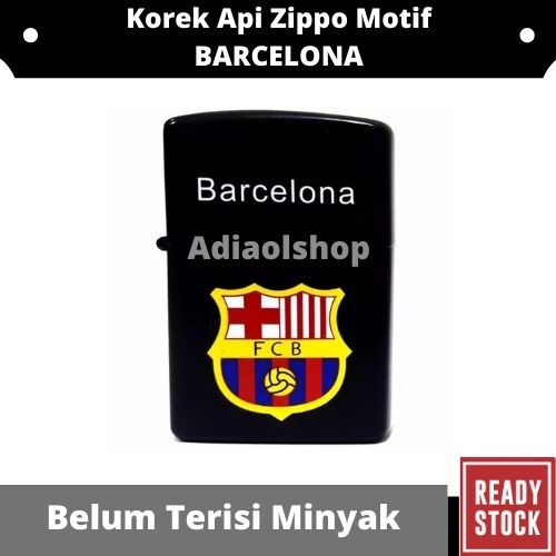 Korek Api Zippo Motif BARCELONA