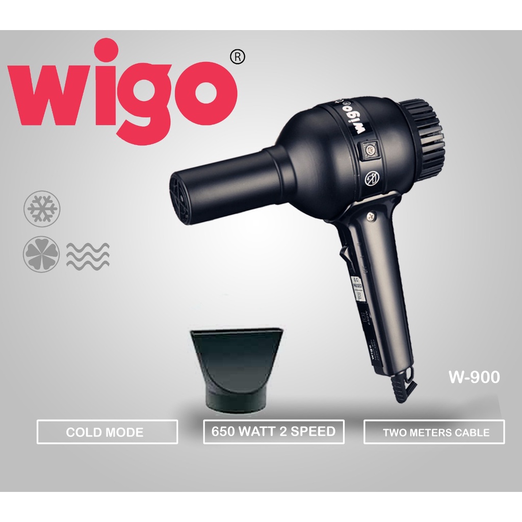 Wigo Hair Dryer W-900 Black taifun