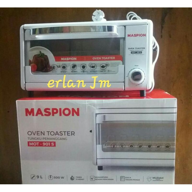 Oven Toaster  listrik maspion 9,L MOT-901s TOASTER