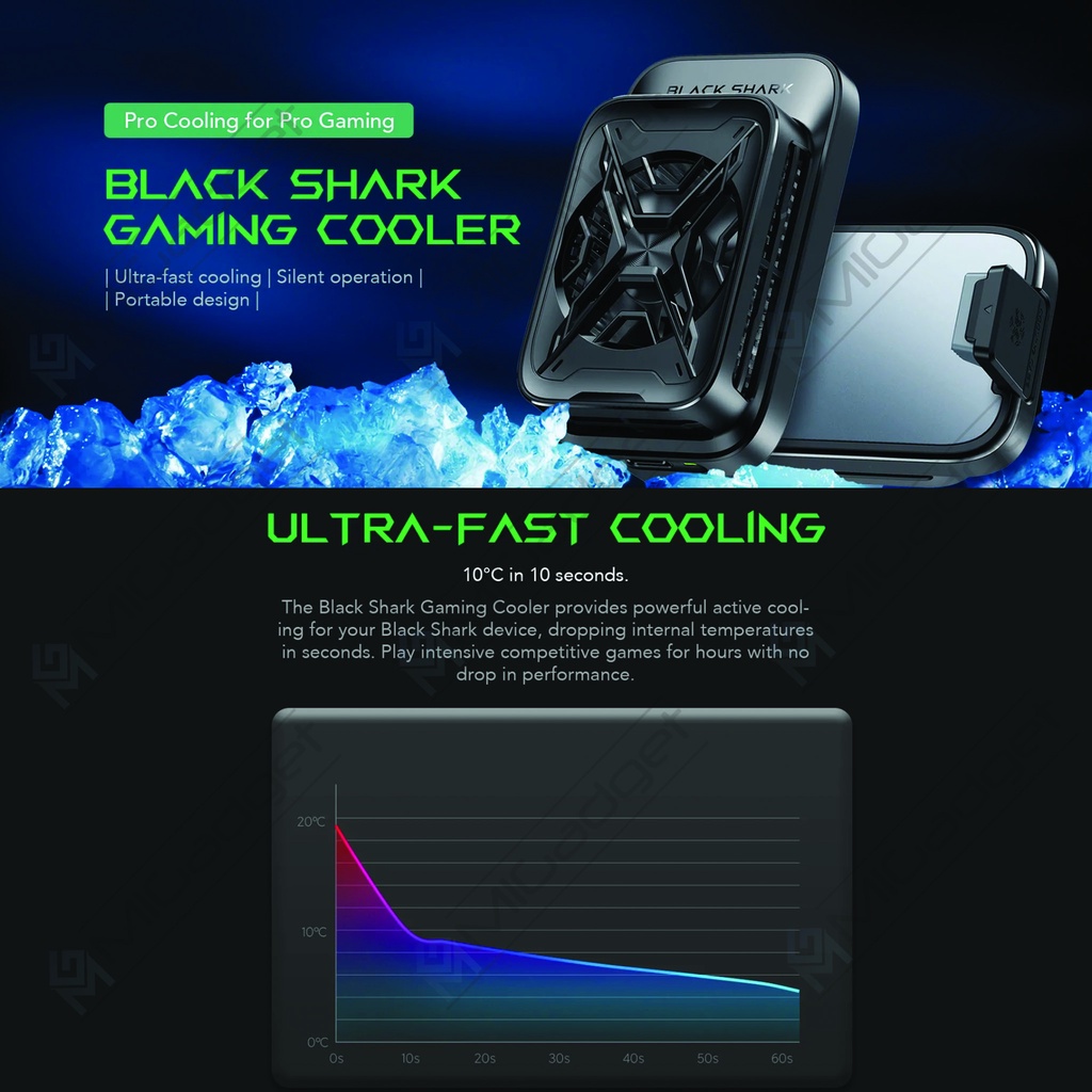 Blackshark Black Shark Gaming Cooler BR30RM